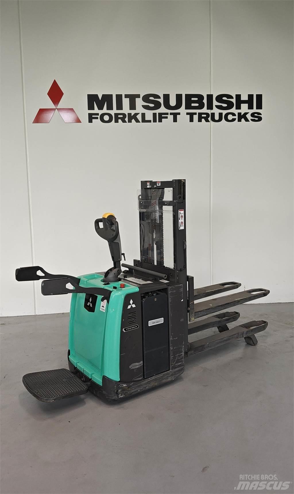 Mitsubishi PBV20PD Meerij pallettruck met platform
