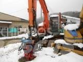  日立 EX135USRL Graafmachines voor de bosbouw