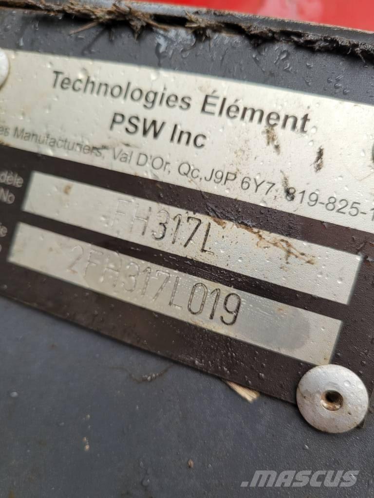 Eltec FH317L Graafmachines voor de bosbouw