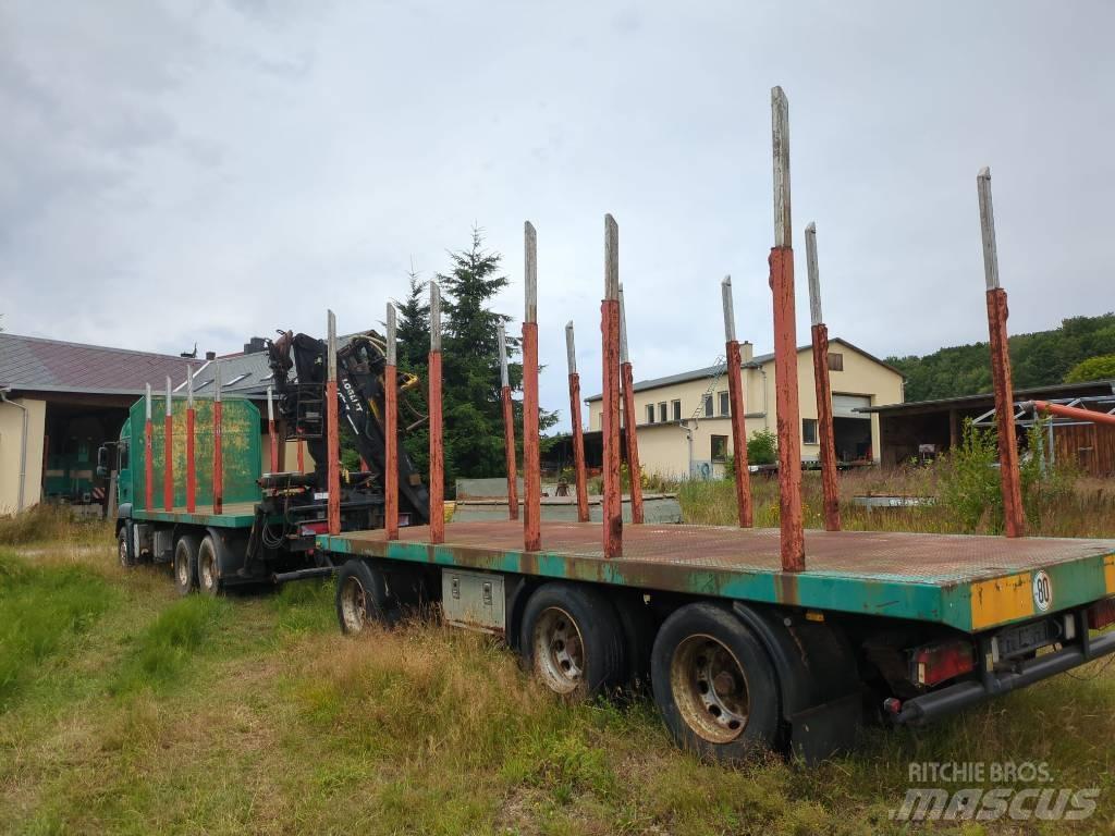 MAN TGA 33.430 Hout-Bakwagens
