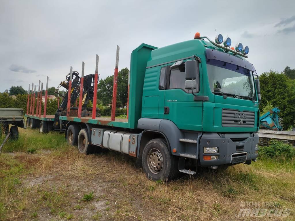 MAN TGA 33.430 Hout-Bakwagens
