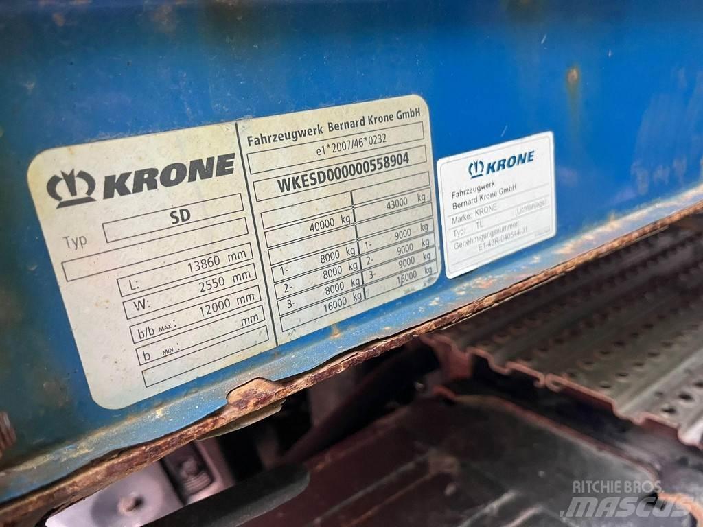 Krone SD Schuifzeilen