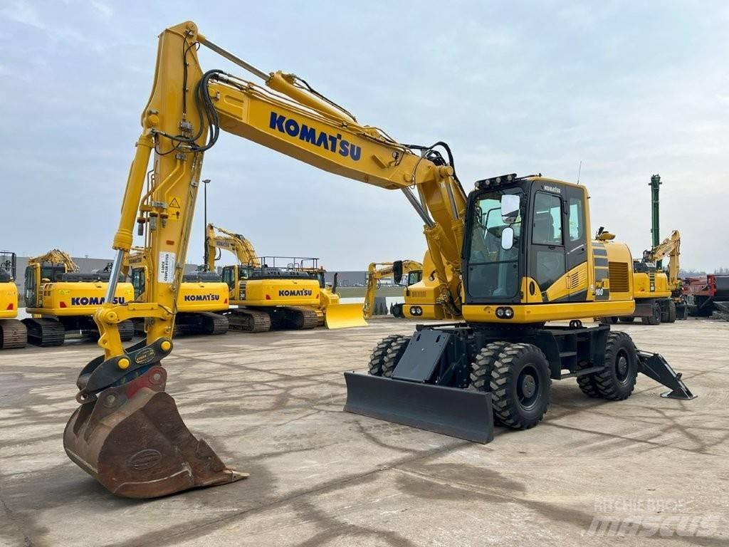 Komatsu PW160-11 Wielgraafmachines