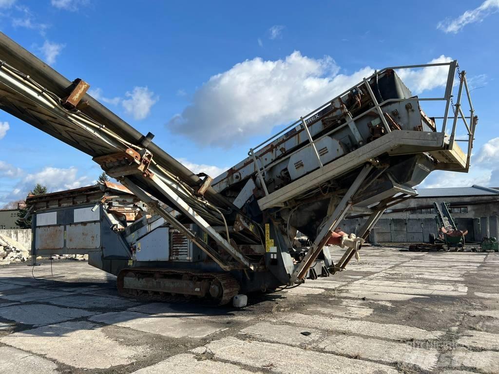 Terex M 1400 Mobiele zeefinstallaties