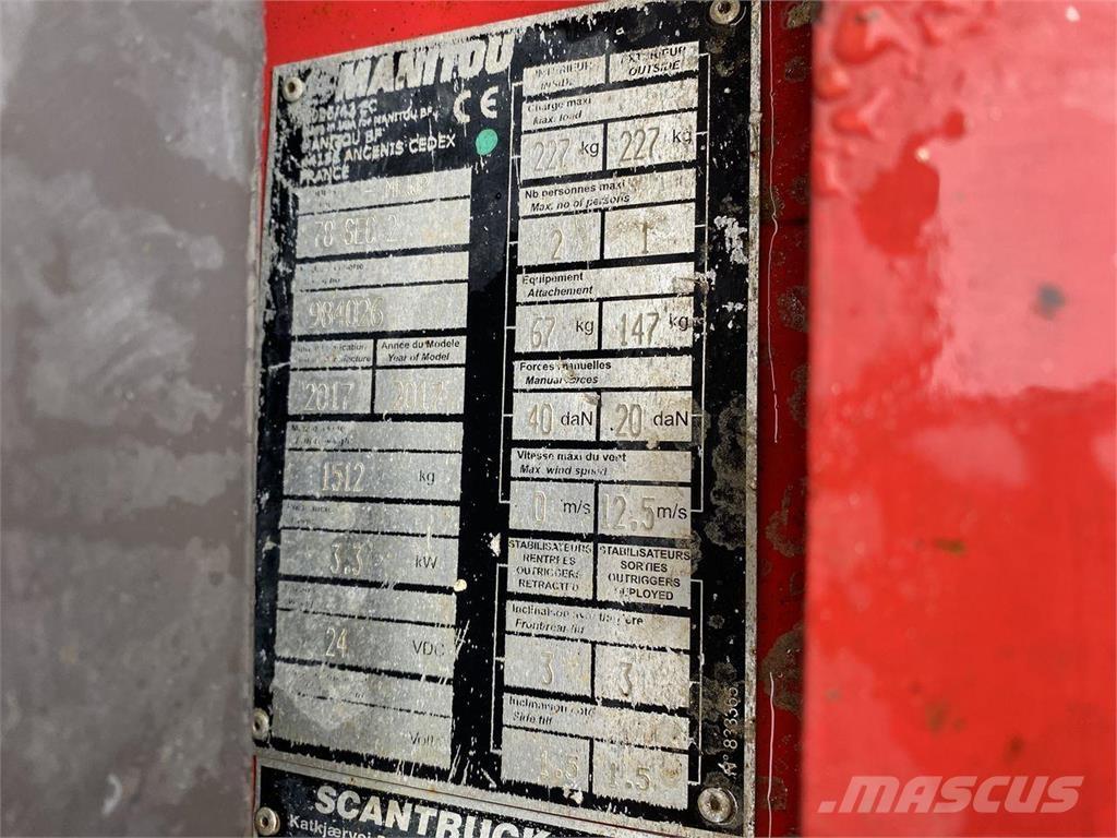 Manitou 78SEC Schaarhoogwerkers