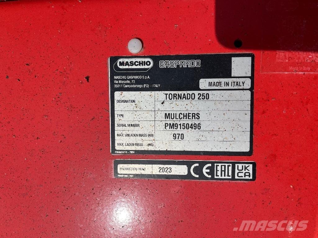 Maschio Tornado 280 Klepelmaaiers