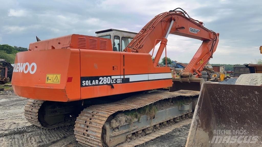 Daewoo Solar 280 III Rupsgraafmachines