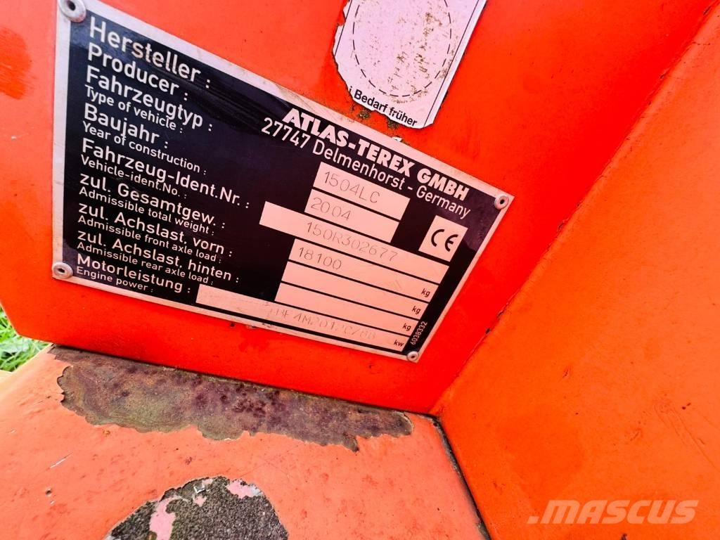 Atlas 1504 LC Rupsgraafmachines