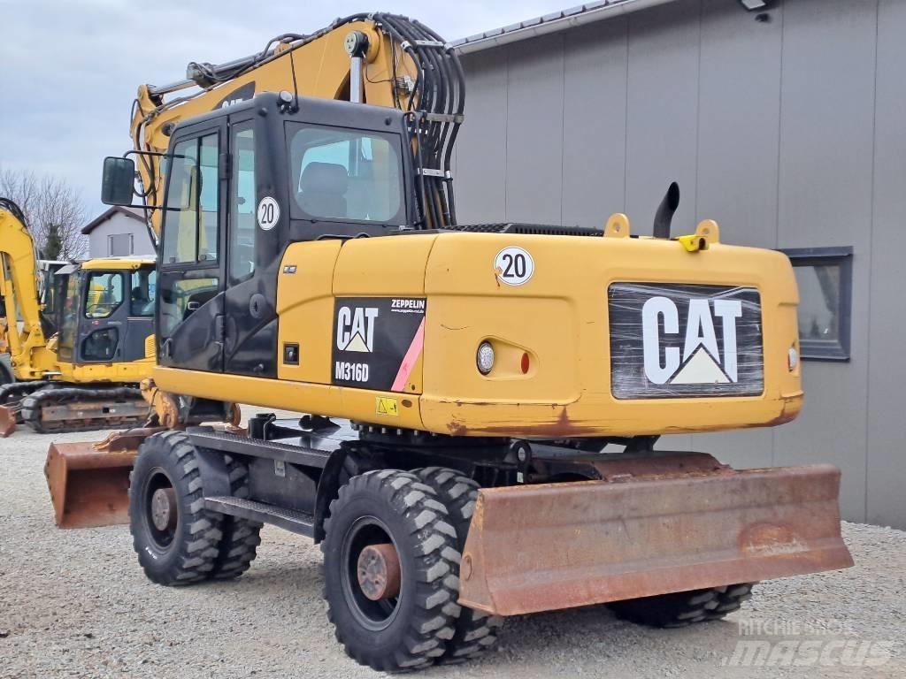 CAT M 316 D Wielgraafmachines