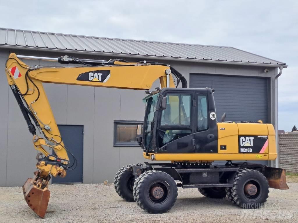 CAT M 316 D Wielgraafmachines