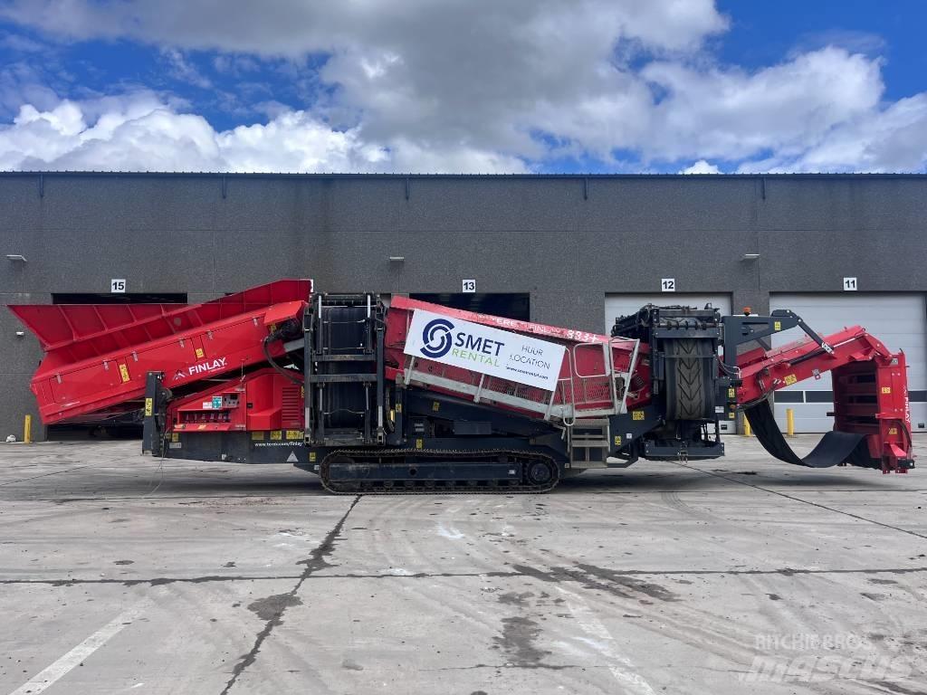 Terex Finlay 883+ Mobiele zeefinstallaties