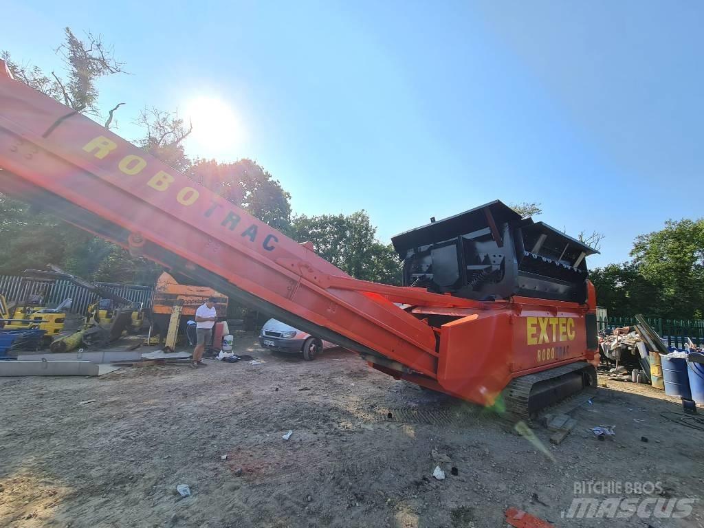 Extec RoboTrac Mobiele zeefinstallaties