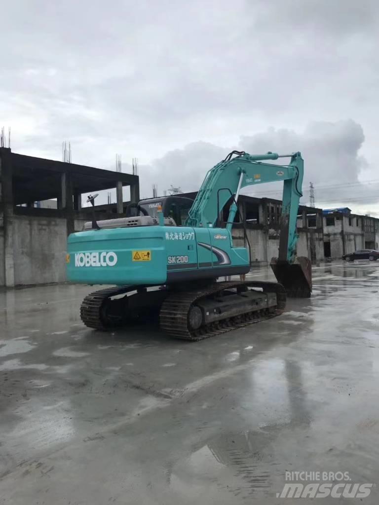 Kobelco SK 200 Rupsgraafmachines