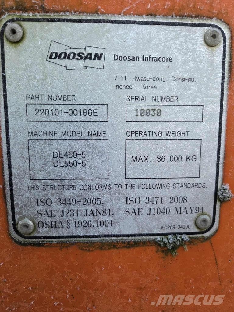 Doosan DL 450-5 Wielladers