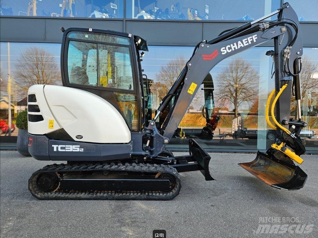 Terex tc35-2 Minigraafmachines < 7t