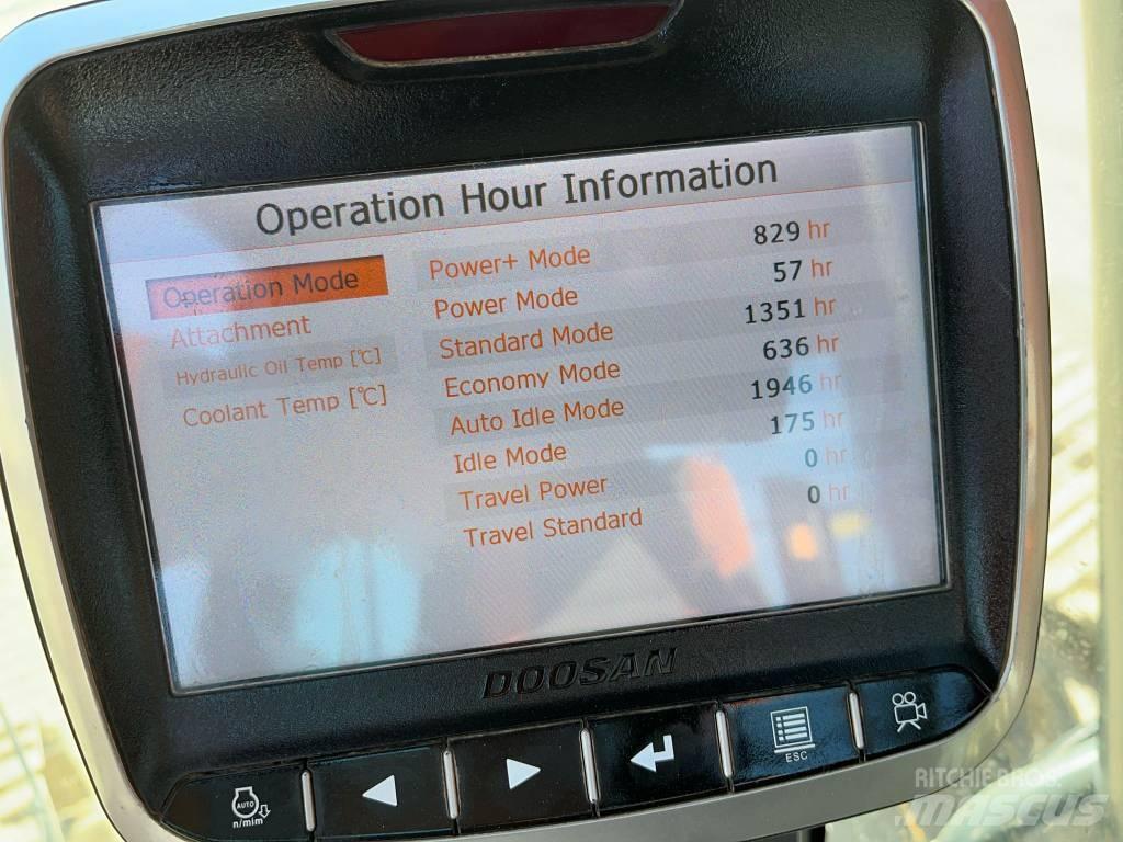 Doosan DX 225 Rupsgraafmachines