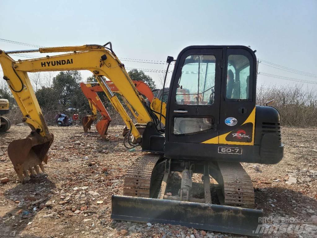 Hyundai R60-7 Minigraafmachines < 7t