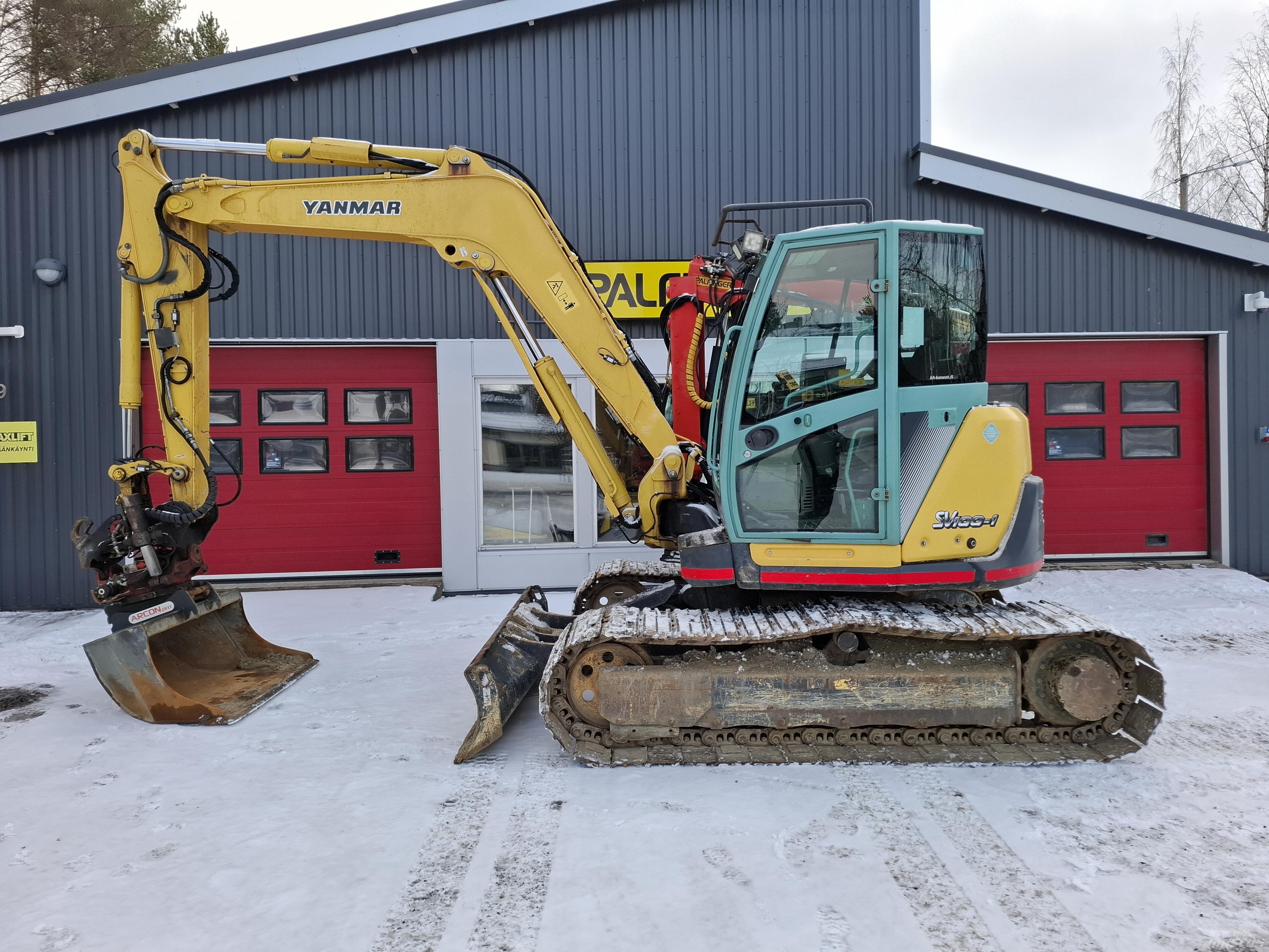 Yanmar SV100-1A Midigraafmachines 7t - 12t