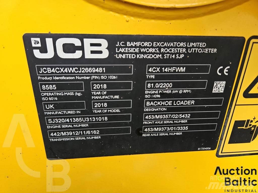 JCB 4 CX Graaf-laadcombinaties