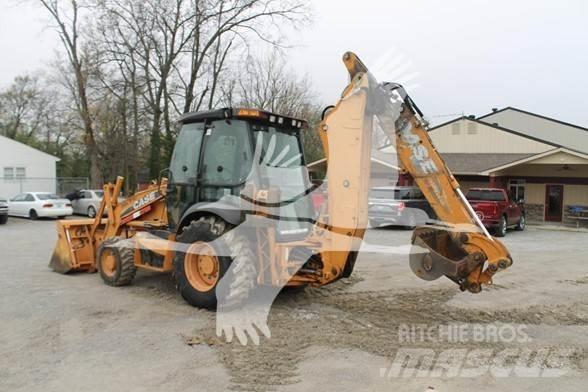 CASE 580N Graaf-laadcombinaties