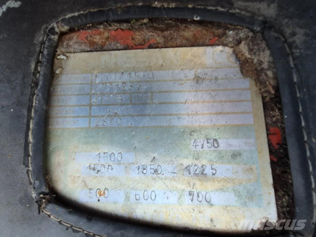 Nissan pd01a15po LPG heftrucks