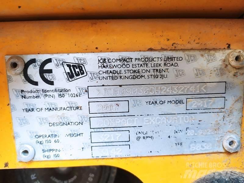 JCB 8030 ZTS Minigraafmachines < 7t