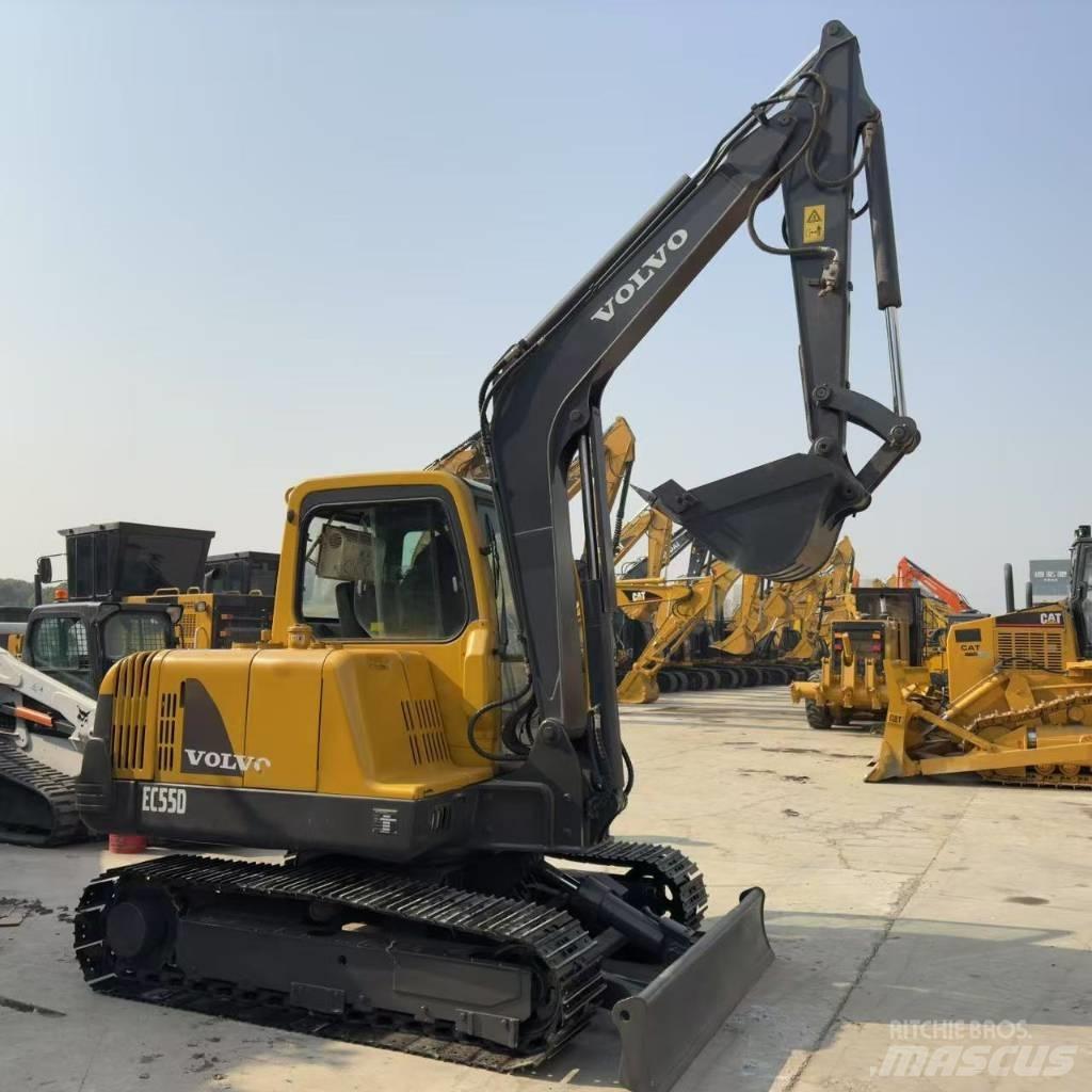 Volvo EC55D Minigraafmachines < 7t