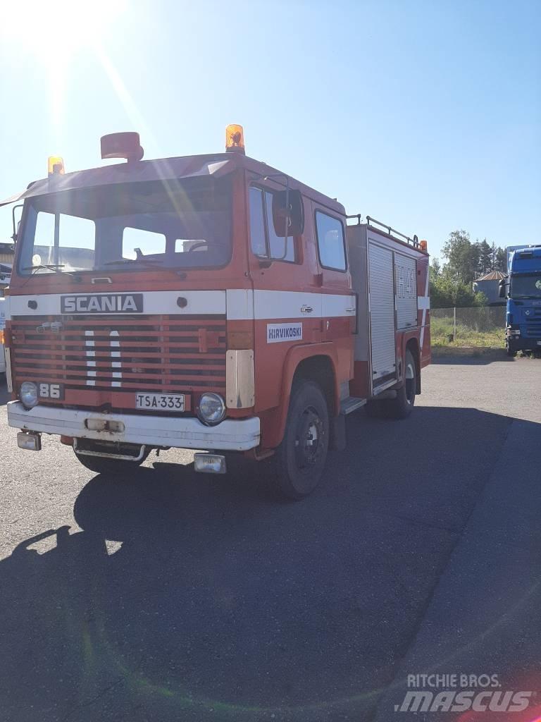 Scania LB86 Brandweerwagens