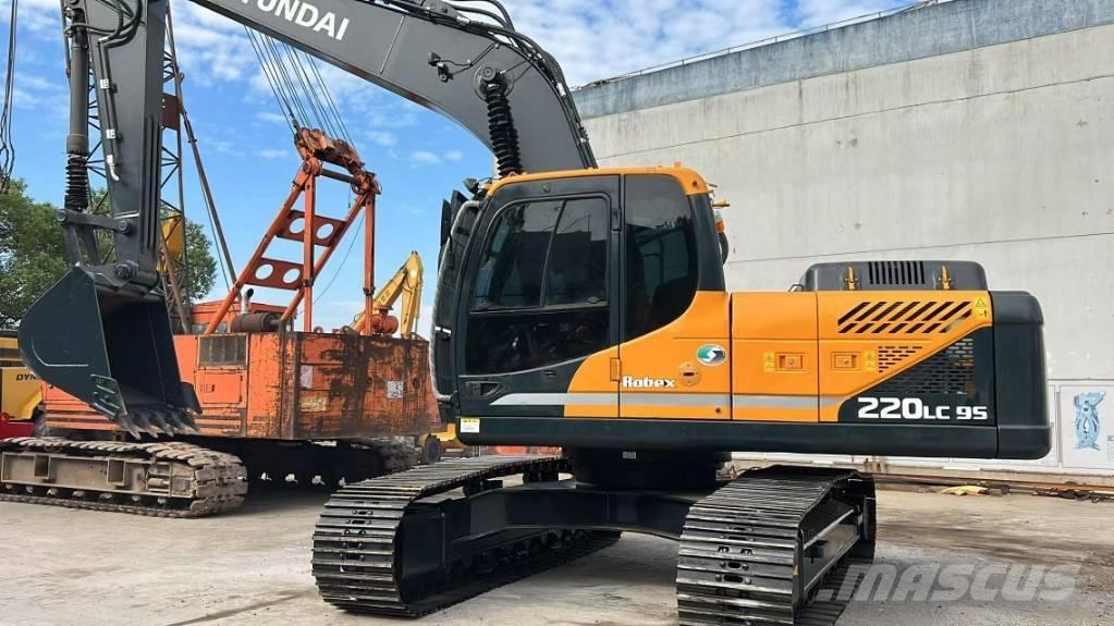 Hyundai R220LC-9S Midigraafmachines 7t - 12t