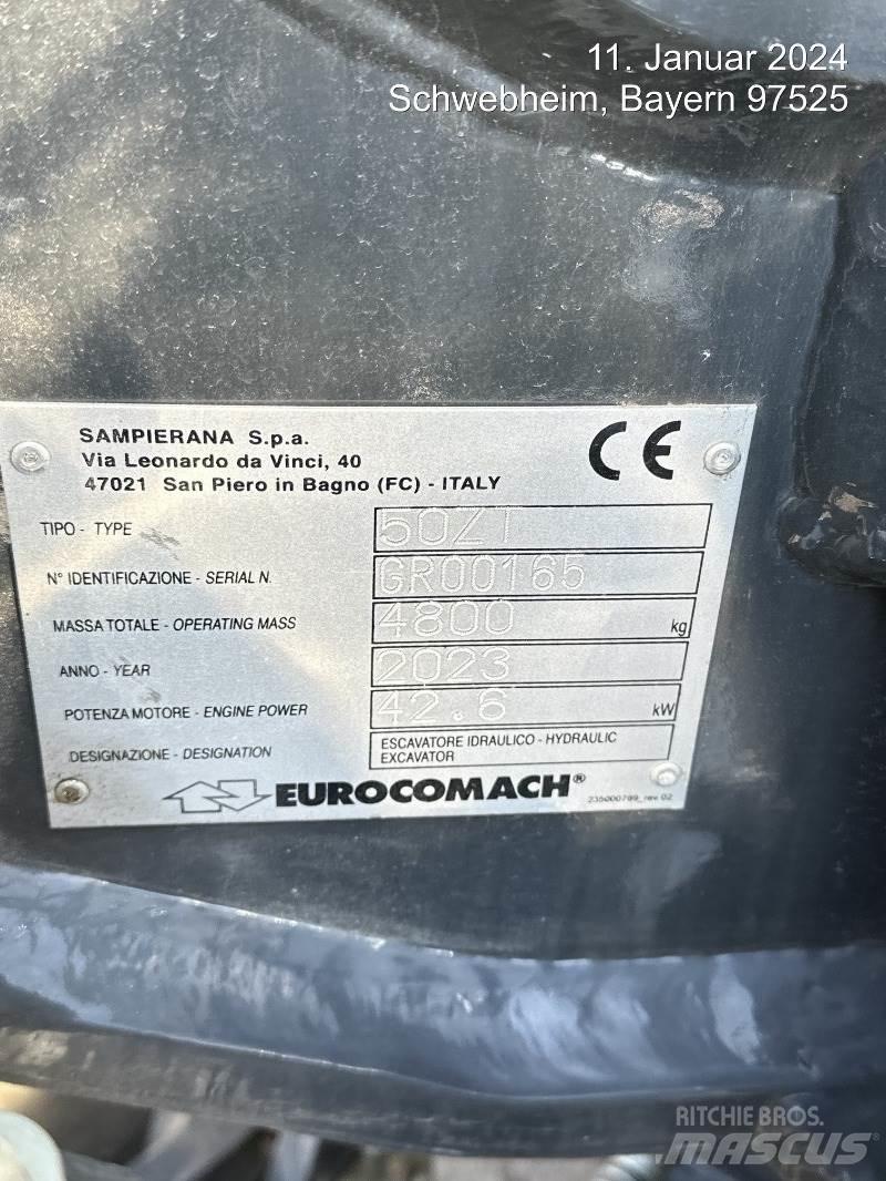 Eurocomach 50ZT Minigraafmachines < 7t