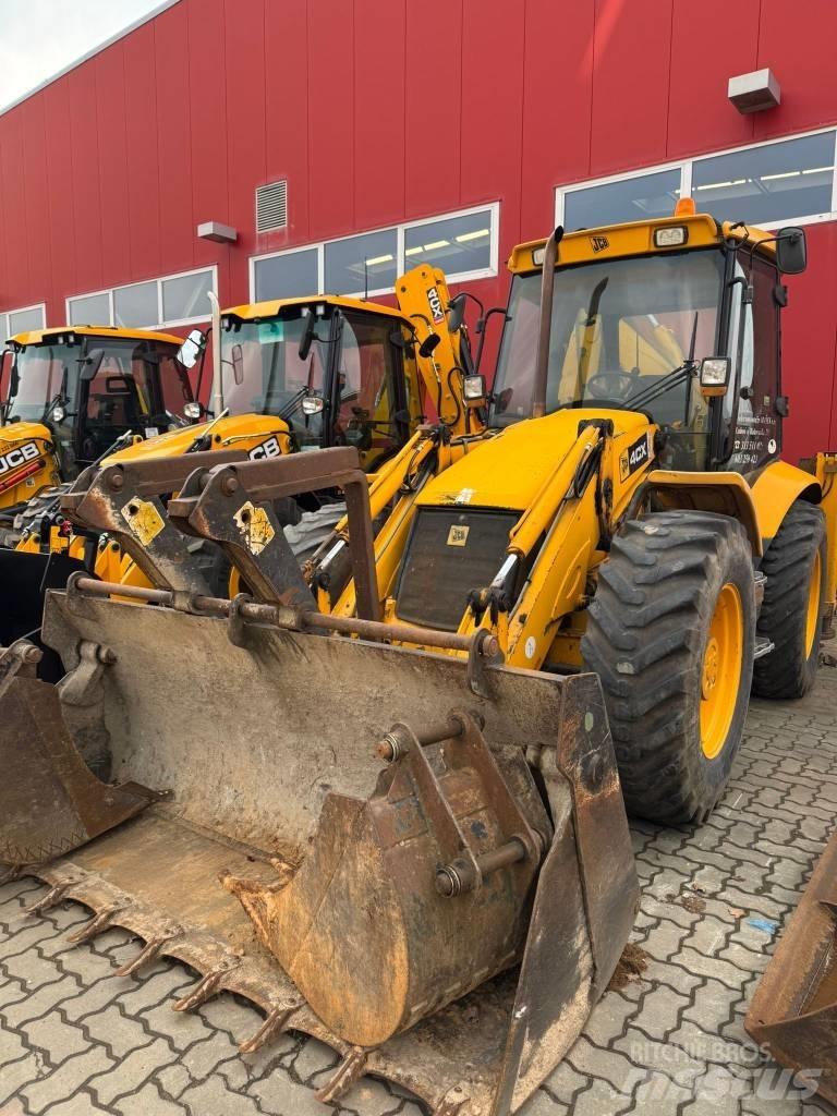 JCB 4 CX Super Graaf-laadcombinaties
