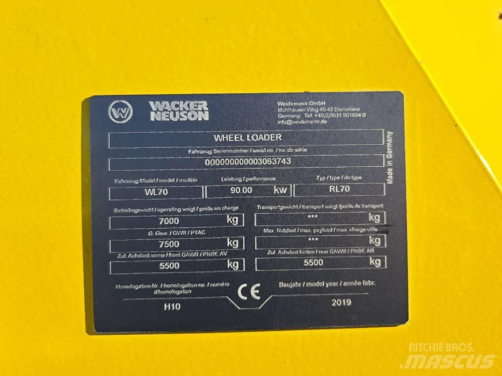 Wacker Neuson WL70 Wielladers
