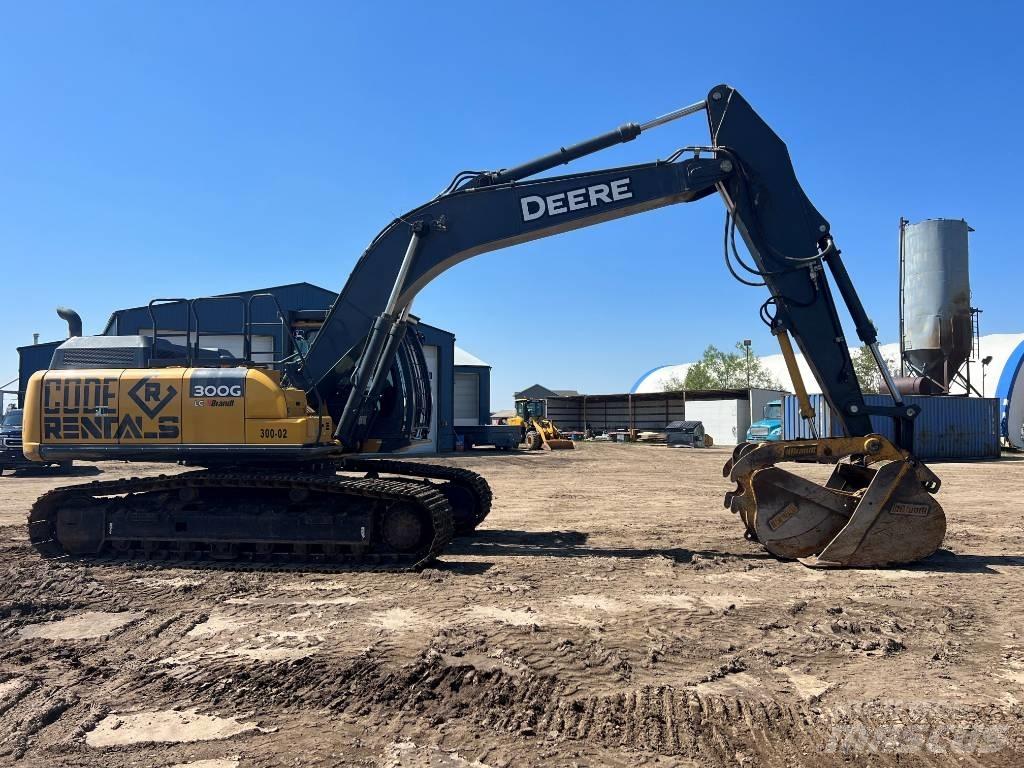John Deere 300 Rupsgraafmachines