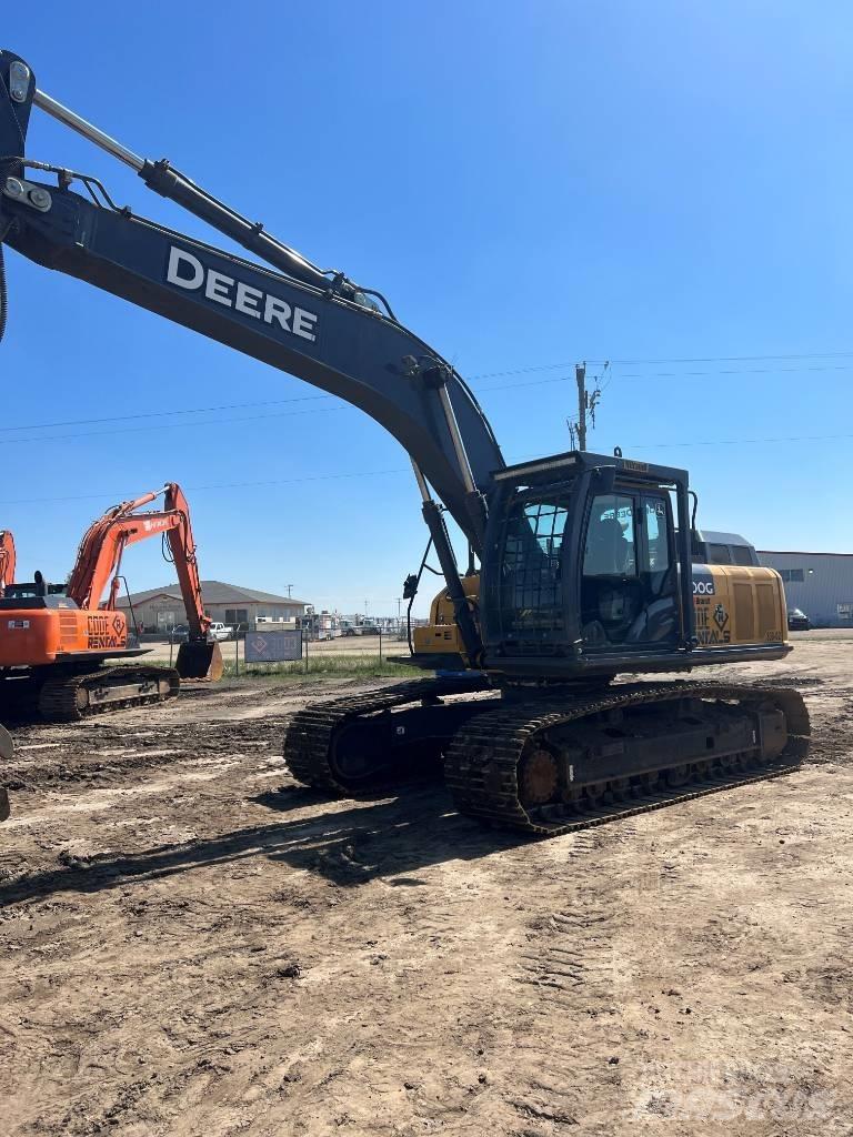 John Deere 300 Rupsgraafmachines