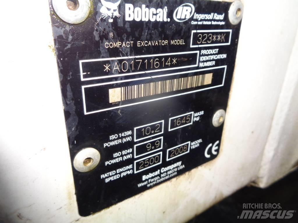 Bobcat 323 Minigraafmachines < 7t