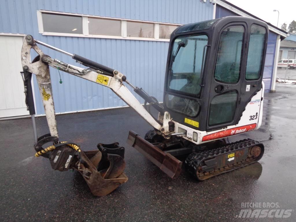 Bobcat 323 Minigraafmachines < 7t