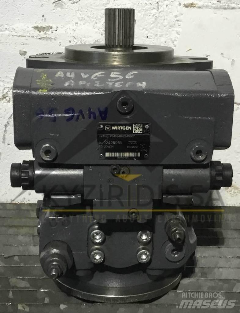 Wirtgen A4VG56 Hydraulics