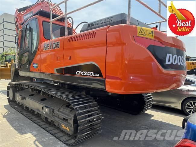 Doosan DX 340 LCA Rupsgraafmachines