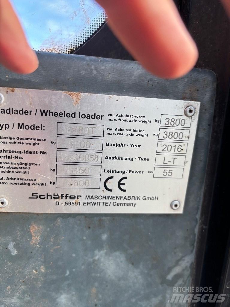 Schäffer 6680 T Telescopische wielladers