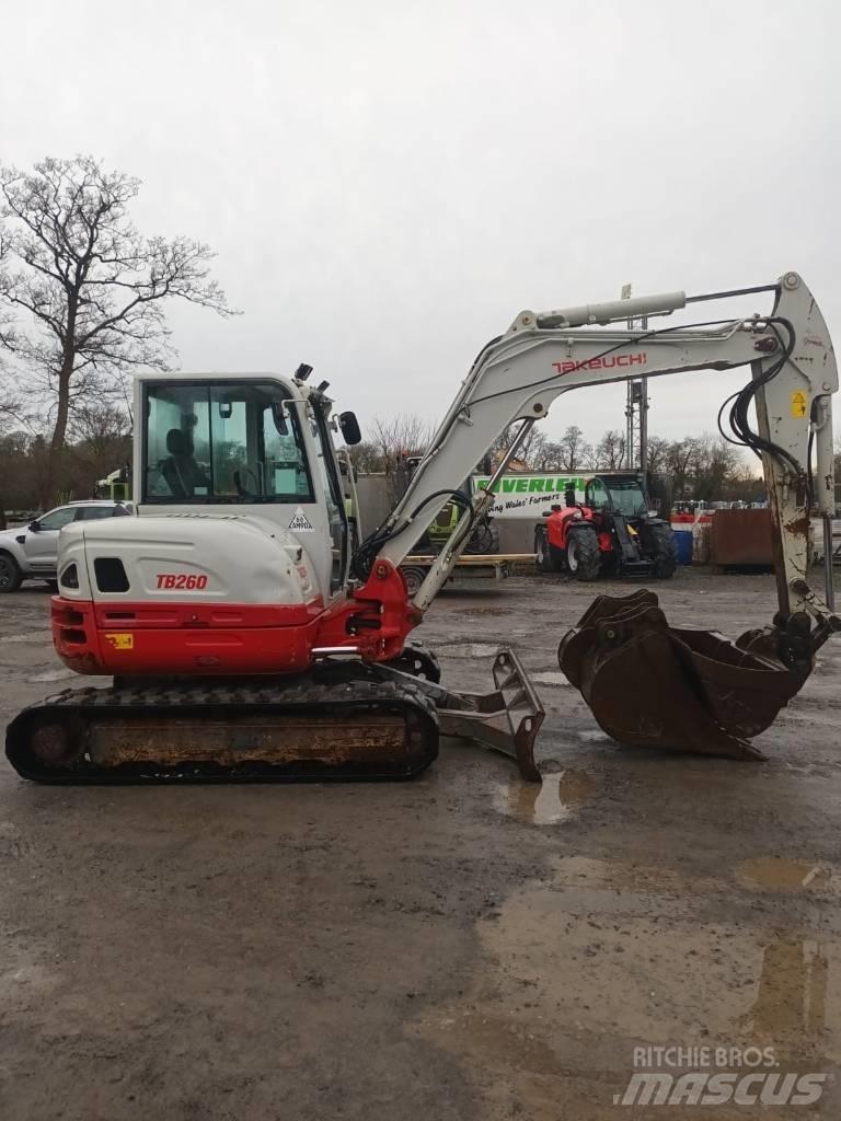 Takeuchi TB 260 Minigraafmachines < 7t