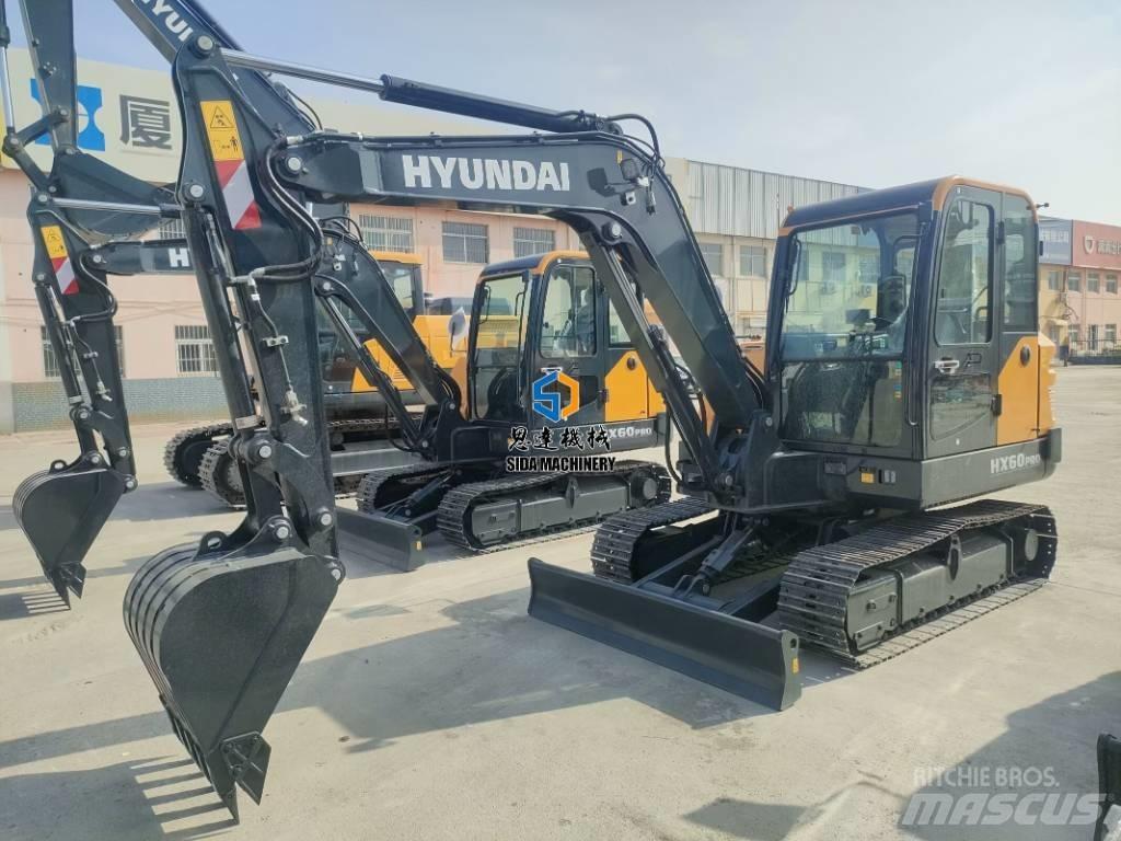 Hyundai HX60Pro Minigraafmachines < 7t