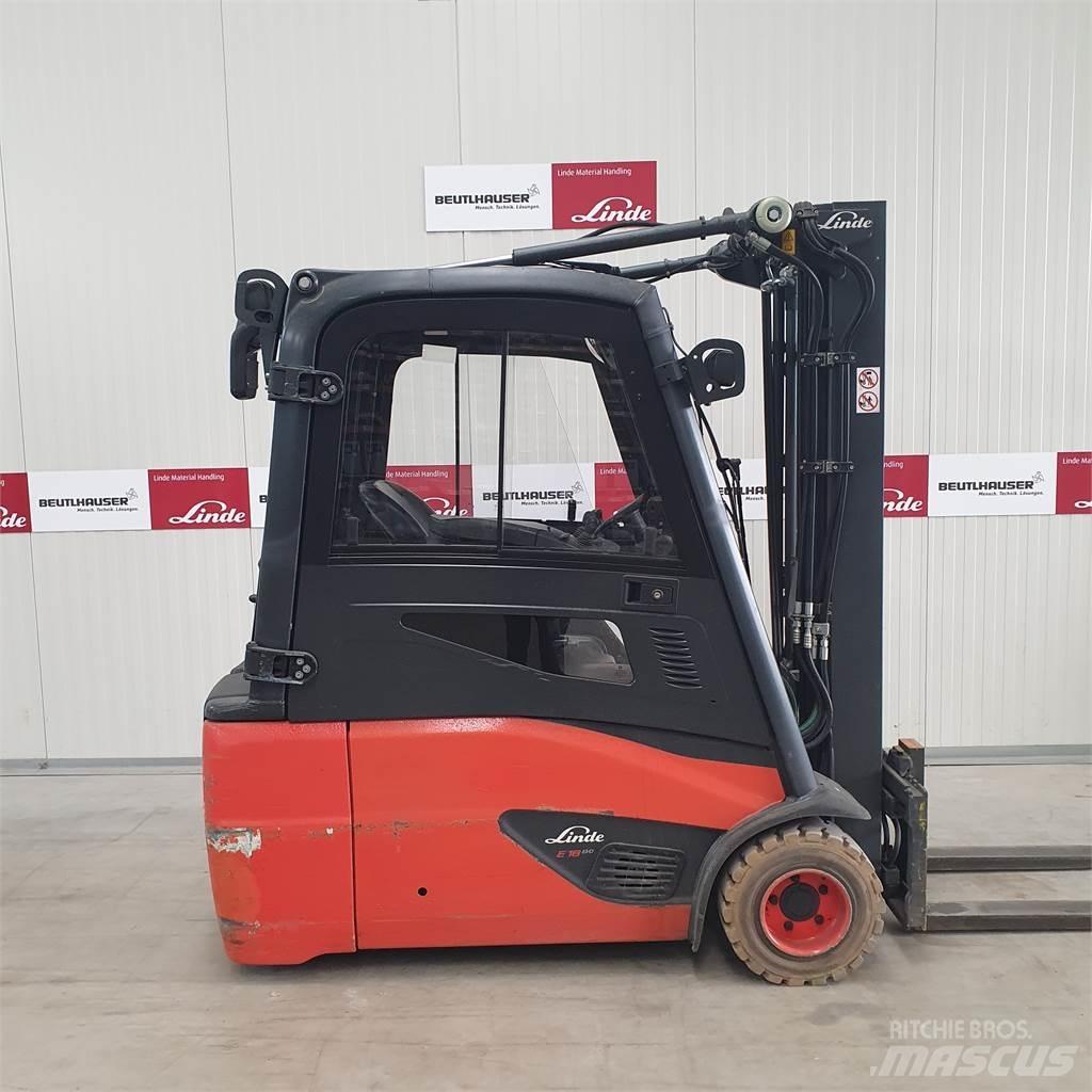 Linde E18L Elektrische heftrucks