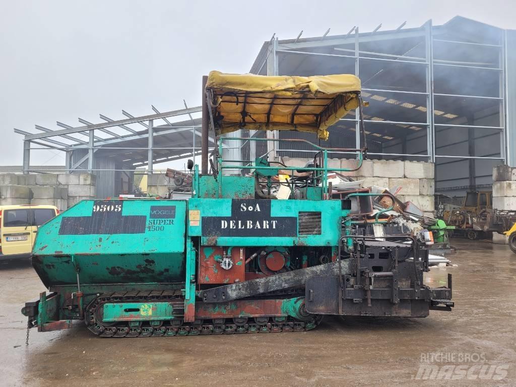 Vögele Super 1500 Asfaltafwerkmachines