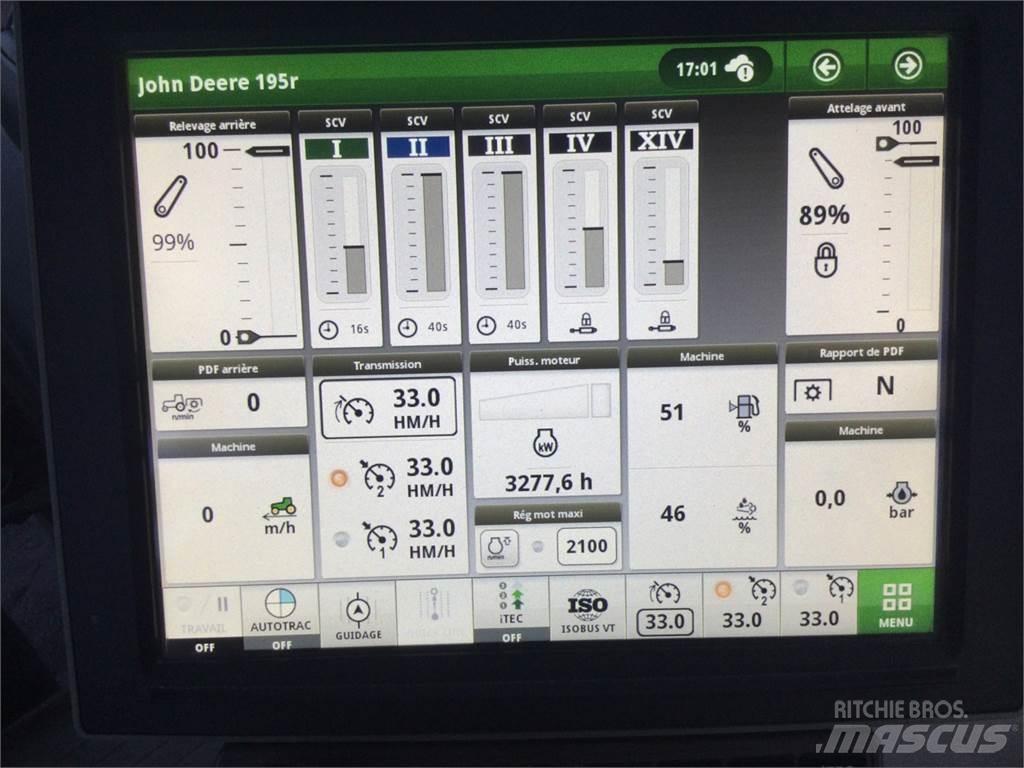 John Deere 6195R Tractoren