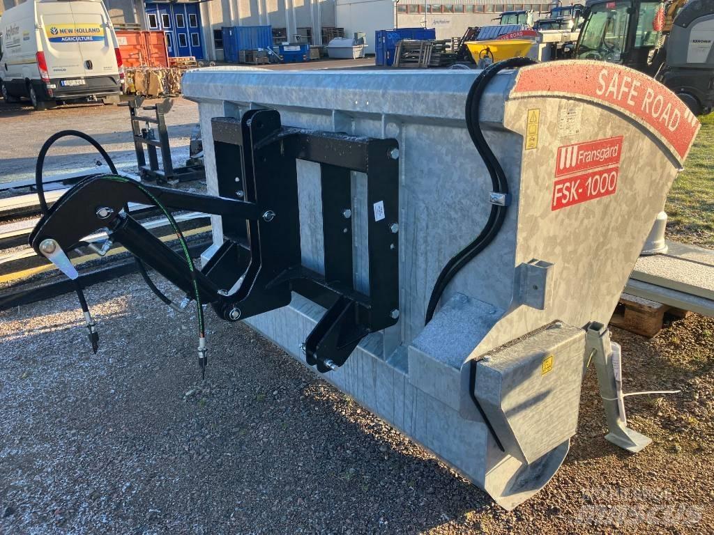 Fransgård FSK 1000 Zand- en zoutstrooimachines