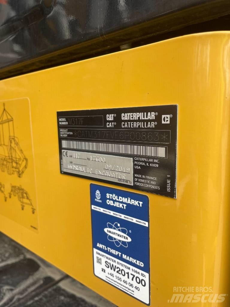 CAT M317F Wielgraafmachines