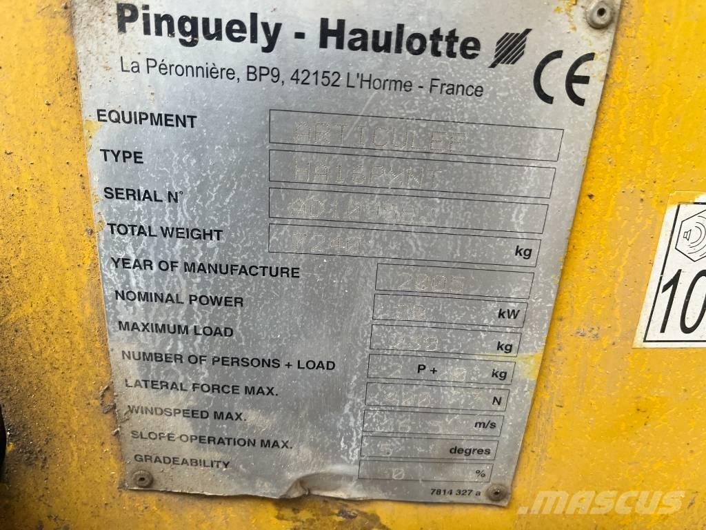 Haulotte HA 16 PX NT Knikarmhoogwerkers
