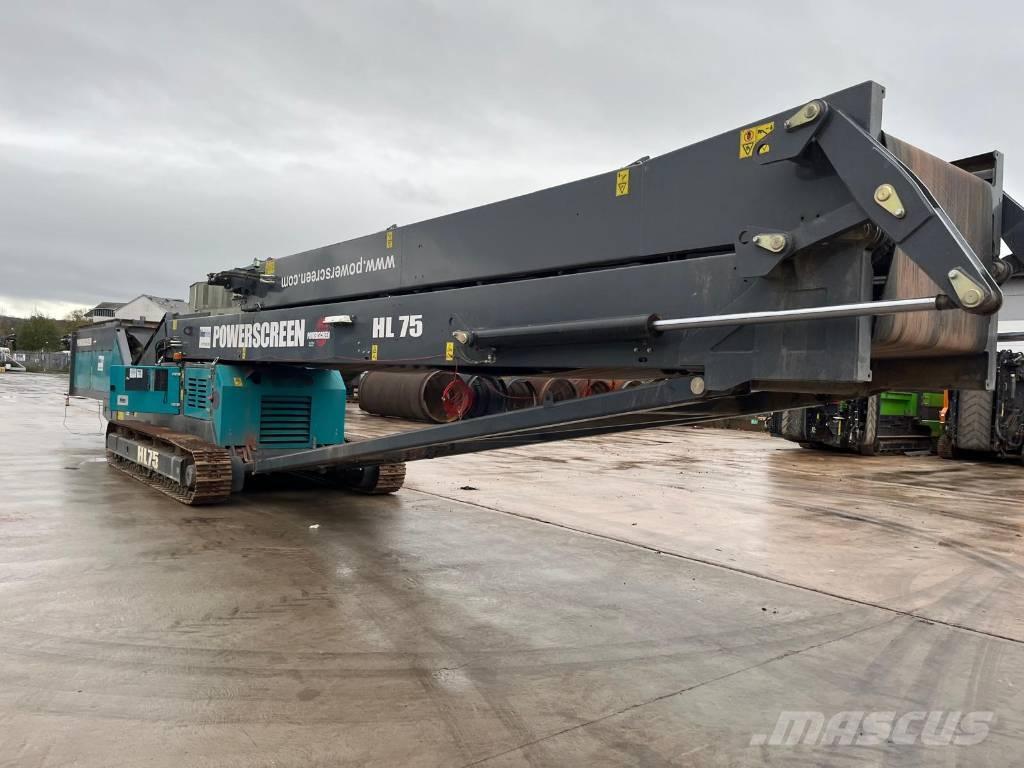 PowerScreen HL 75 Transportbanden