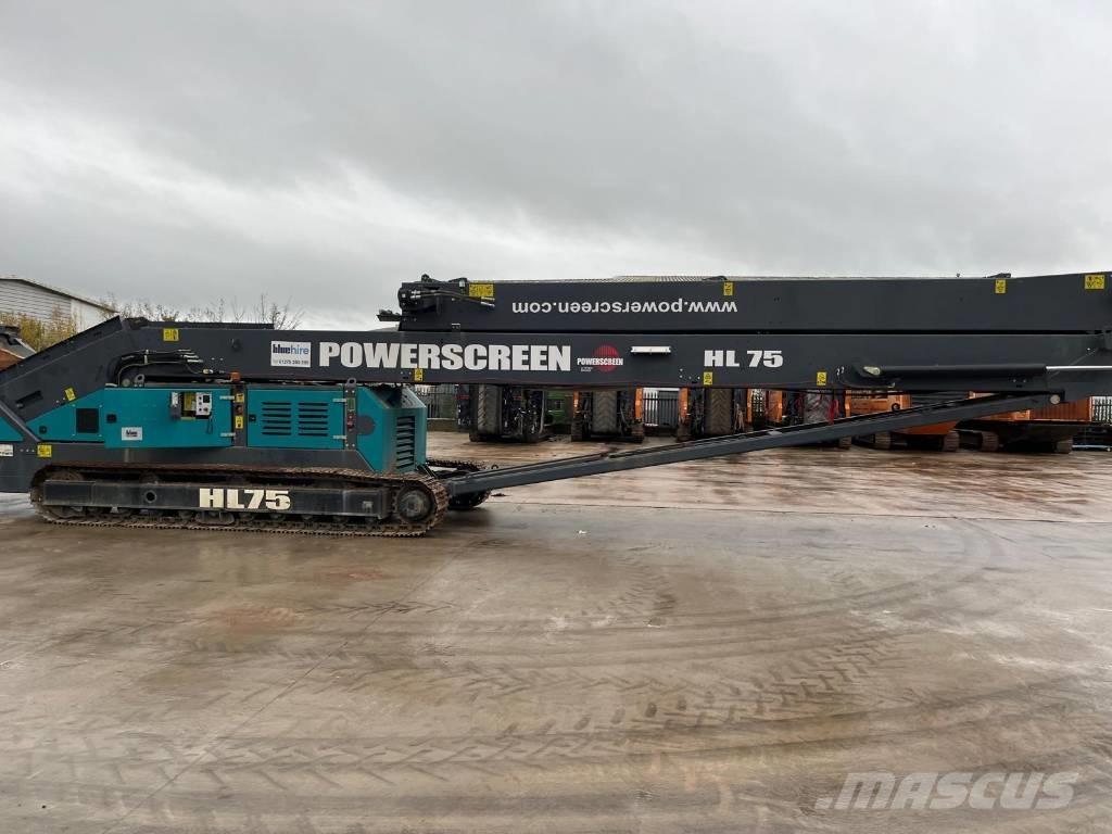 PowerScreen HL 75 Transportbanden