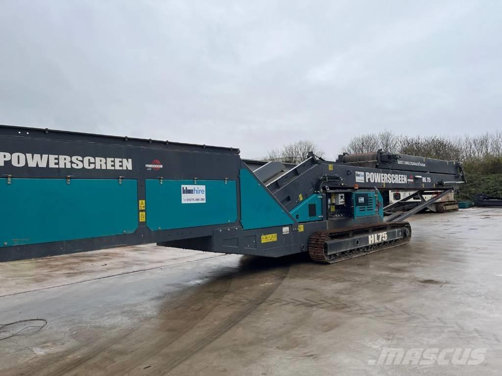 PowerScreen HL 75 Transportbanden